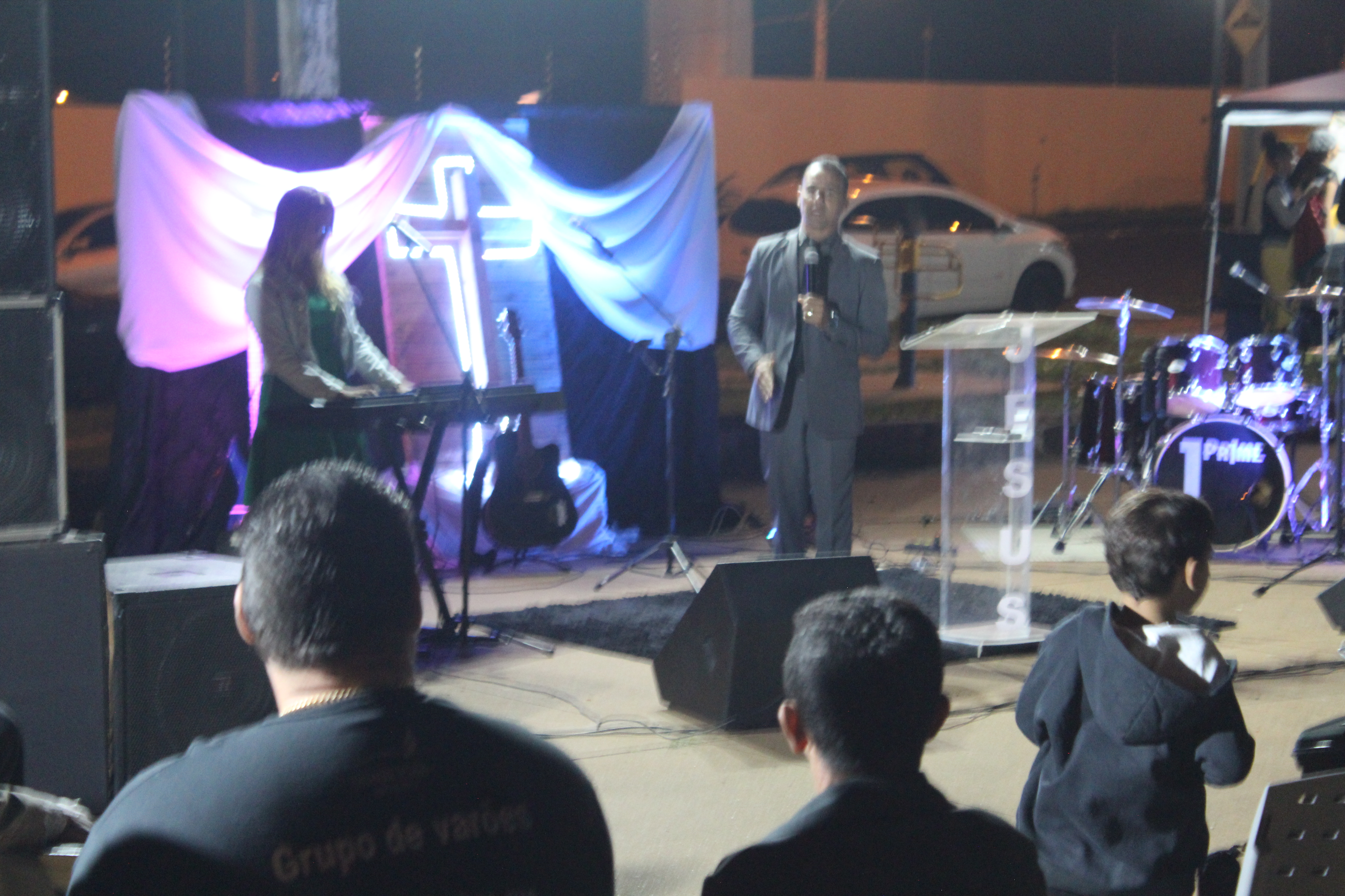 Igreja Assembleia de Deus realiza dois dias de culto na quadra do bairro São João