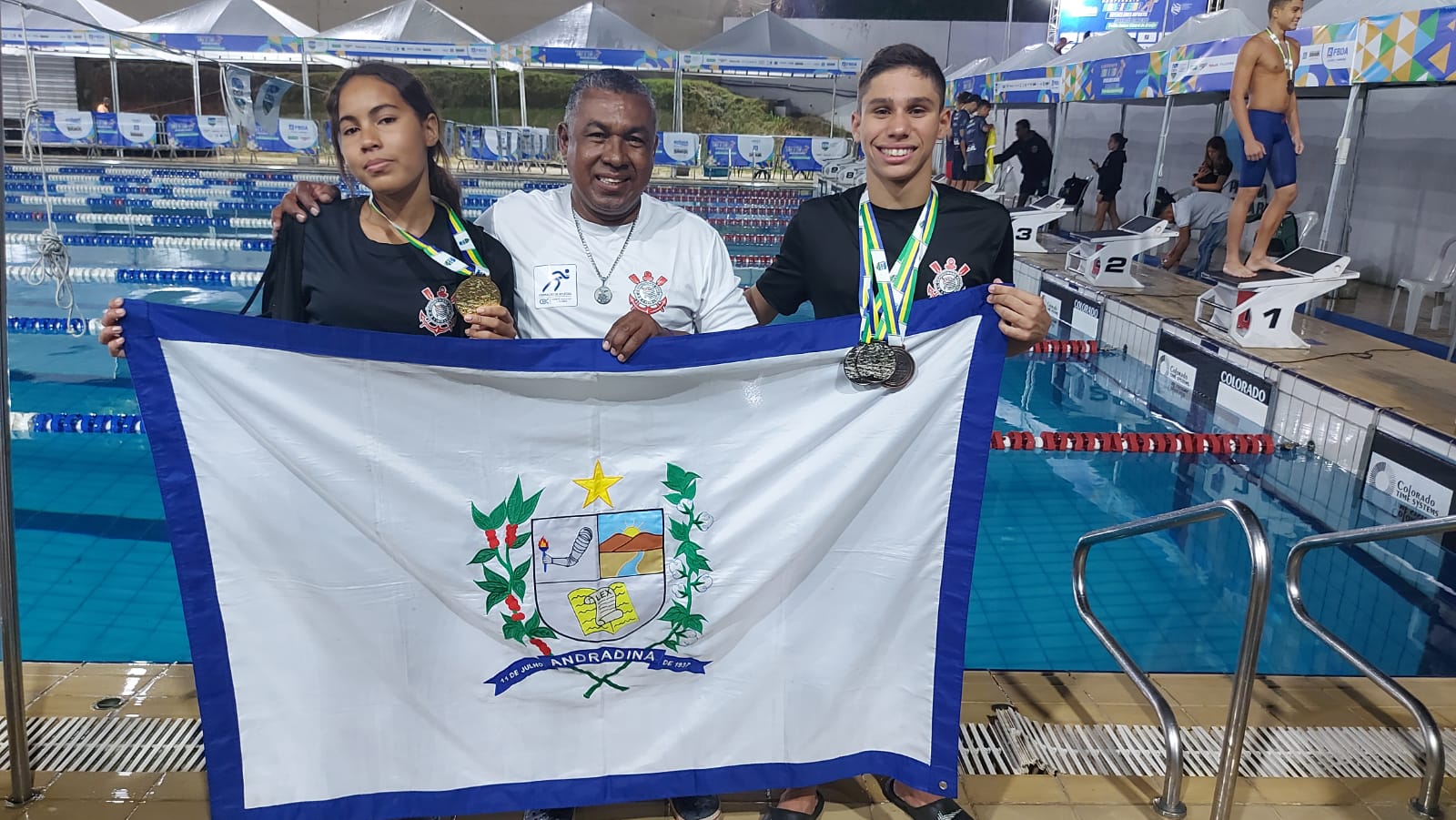 ​Natação Andradinense brilha em Salvador