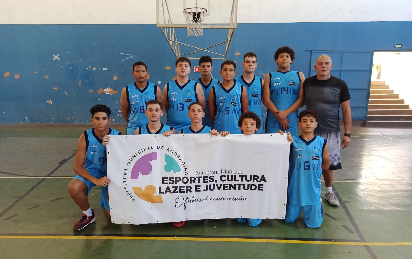 Basquete Sub-16 de Andradina vence fase sub-regional da Copa São Paulo