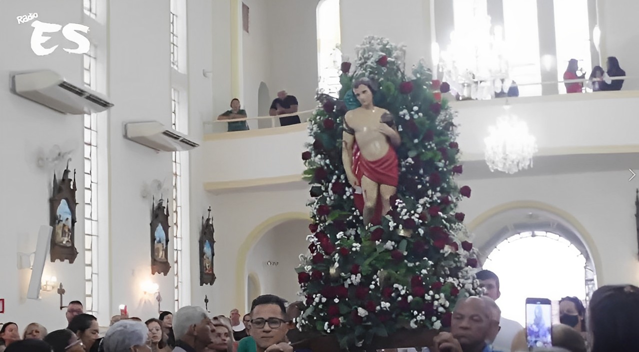 Paróquia São Sebastião realiza missa em honra ao padroeiro