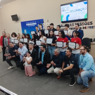Posse Parlamento Jovem Andradina