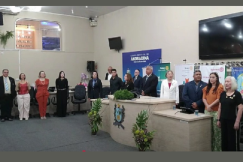 Rotarys de Andradina e Castilho  empossam novos presidentes