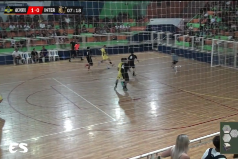 ABC da Construção Porto ATC goleia na abertura do Futsal de Férias