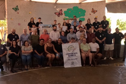 Projeto Câmara no Bairros iniciou na escola Zoraide Carvalho de Oliveira