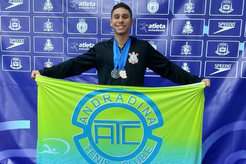 Nadadores andradinenses conquistam oito medalhas em São Caetano do Sul
