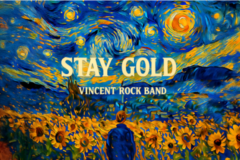 Vincent Rock Band lança o single "Stay Gold", um tributo à juventude do rock