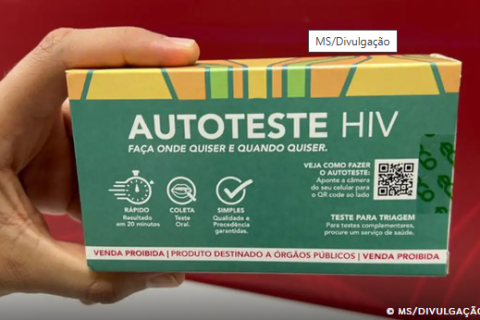 Embalagem de autoteste de HIV fica mais discreta para incentivar uso