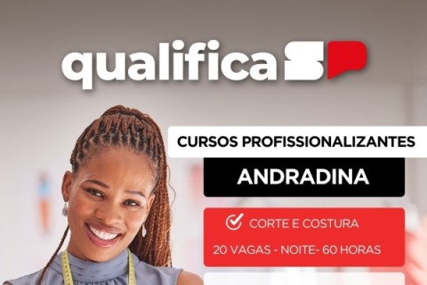 Prefeitura de Andradina está com vagas abertas para o curso de Corte e Costura