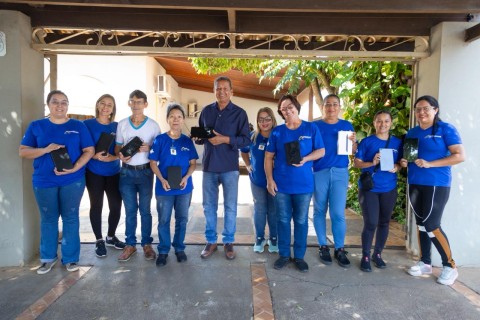 Emenda impositiva de vereador João Máximo auxilia na compra de tablets para equipes de atenção básica de Andradina