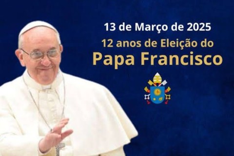 Há doze anos  o cardeal argentino Jorge Mario Bergoglio era eleito Papa  em 13 de março