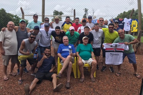 Comemoração marca fim de ano do time da Fazenda Guanabara