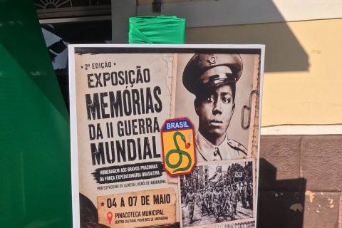Segunda edição da “Exposição Memórias da 2ª Guerra Mundial” acontece no Centro Cultural de Andradina