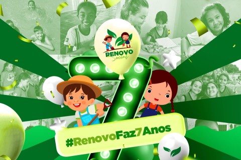 Aniversário do Renovo Social terá festividades e ação social