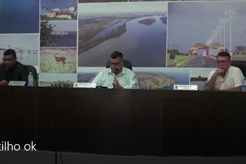 38ª Sessão da Câmara de Castilho tem votação do Plano Plurianual