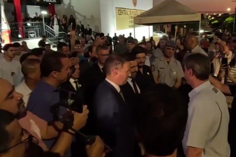 Com presença do governador Tarcísio e secretário de Segurança Derrite, CPJ é inaugurada em Andradina