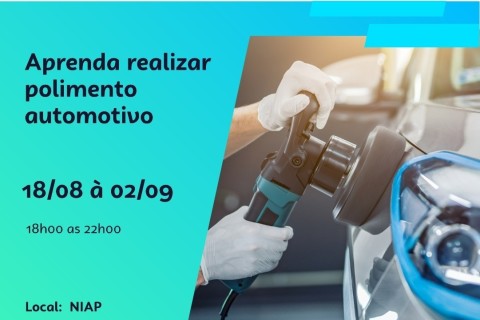 Sebrae – SP e Prefeitura de Andradina abrem inscrição para curso de polimento automotivo